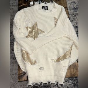 Women’s boutique fall sweater.